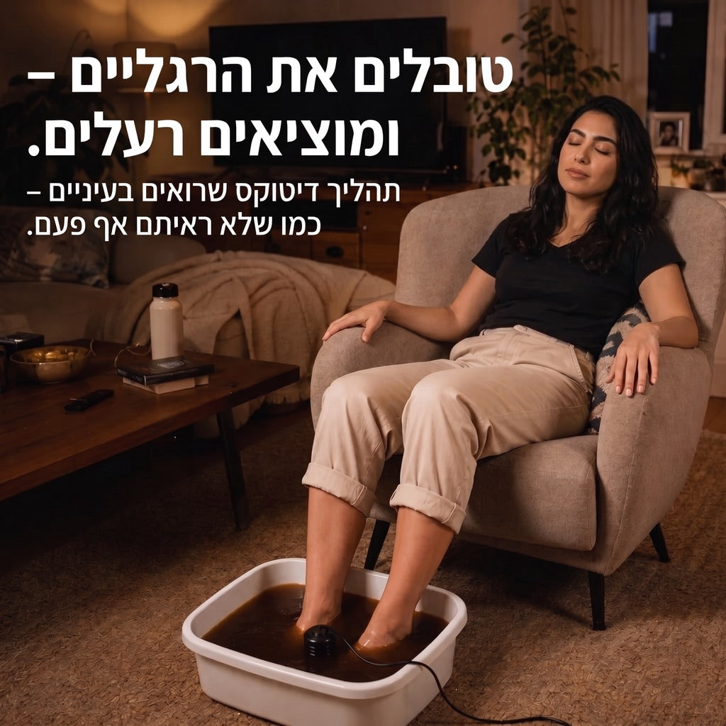 כליל דיטוקס – אמבט רגליים יוני לניקוי רעלים – 4